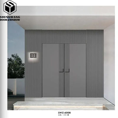 কাস্টমাইজড গ্রে অ্যালুমিনিয়াম স্লাইডিং গ্লাস দরজা গ্লাস অ্যালুমিনিয়াম দরজা