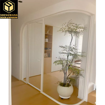 লিভিং রুম বেডরুম অ্যালুমিনিয়াম গ্লাস hinged দরজা hinged অ্যালুমিনিয়াম দরজা 35 - 45mm